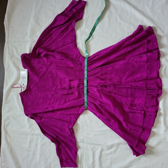 Zara Satin effect Jacquard Dress L - Picture 10 of 11